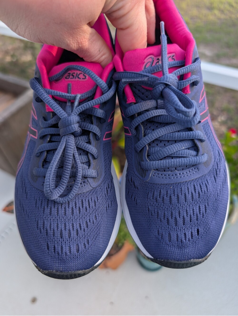 ASICS Women's GEL-Excite 6 Running Shoes Sz 6 Indigo Pink Rave Athletic Comfort - Picture 2 of 13